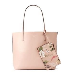 Kate Spade Mya Botanical Arch Place Tote Reversibl